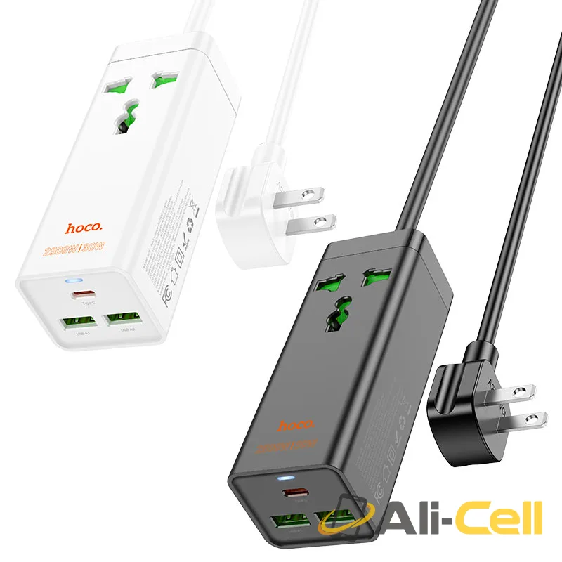 Power strip “AC9 Talent” PD30W + QC3.0 + 1 socket US (Ac9 White) — 6