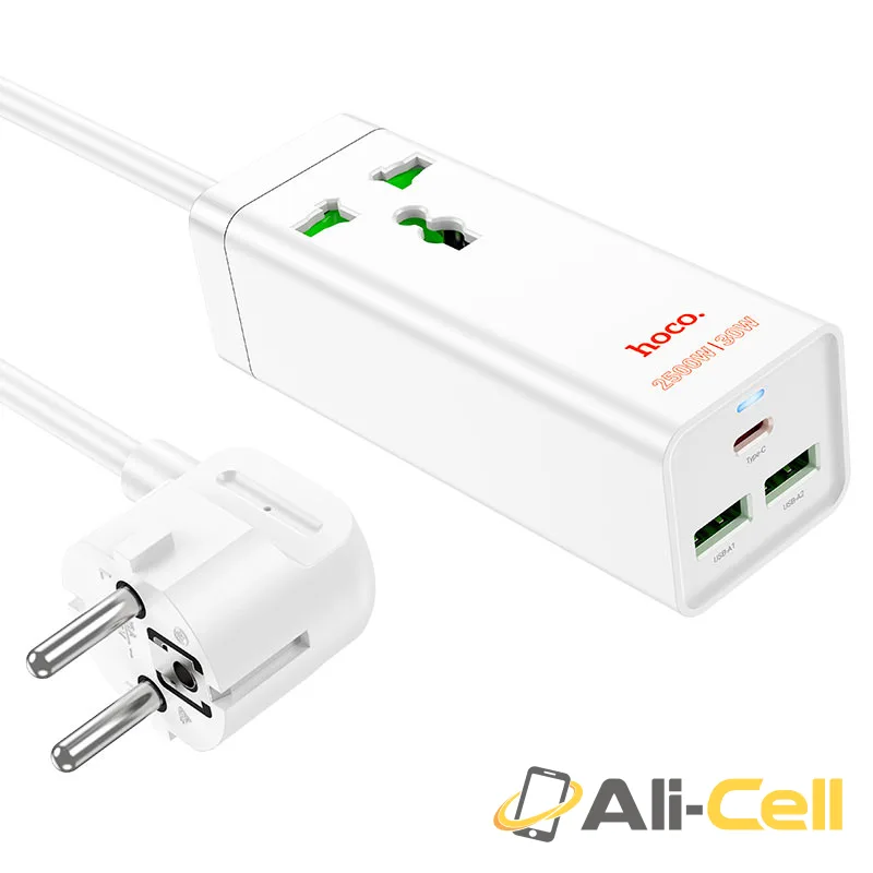 Power strip “AC9A Talent” PD30W + QC3.0 + 1 socket EU (Ac9a White)