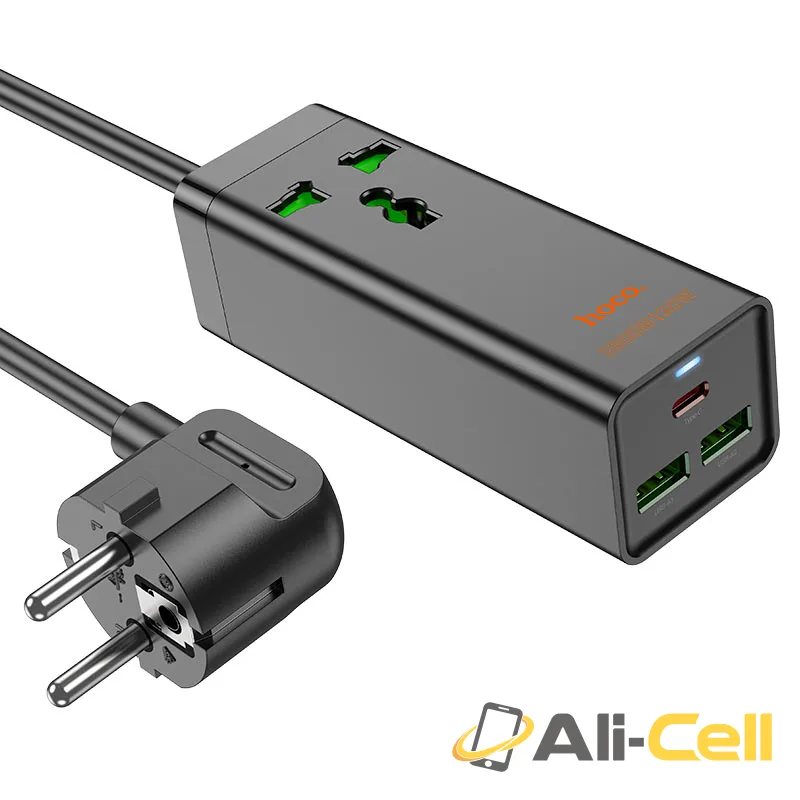 Power strip “AC9A Talent” PD30W + QC3.0 + 1 socket EU (Ac9a Black)