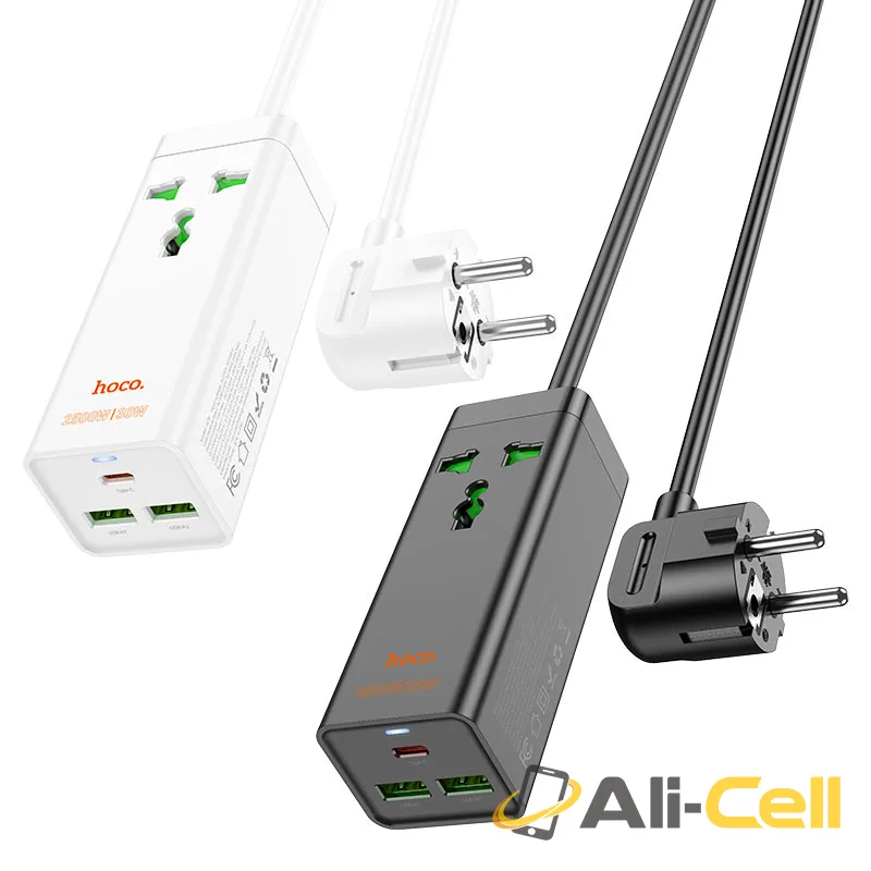 Power strip “AC9A Talent” PD30W + QC3.0 + 1 socket EU (Ac9a Black) — 6