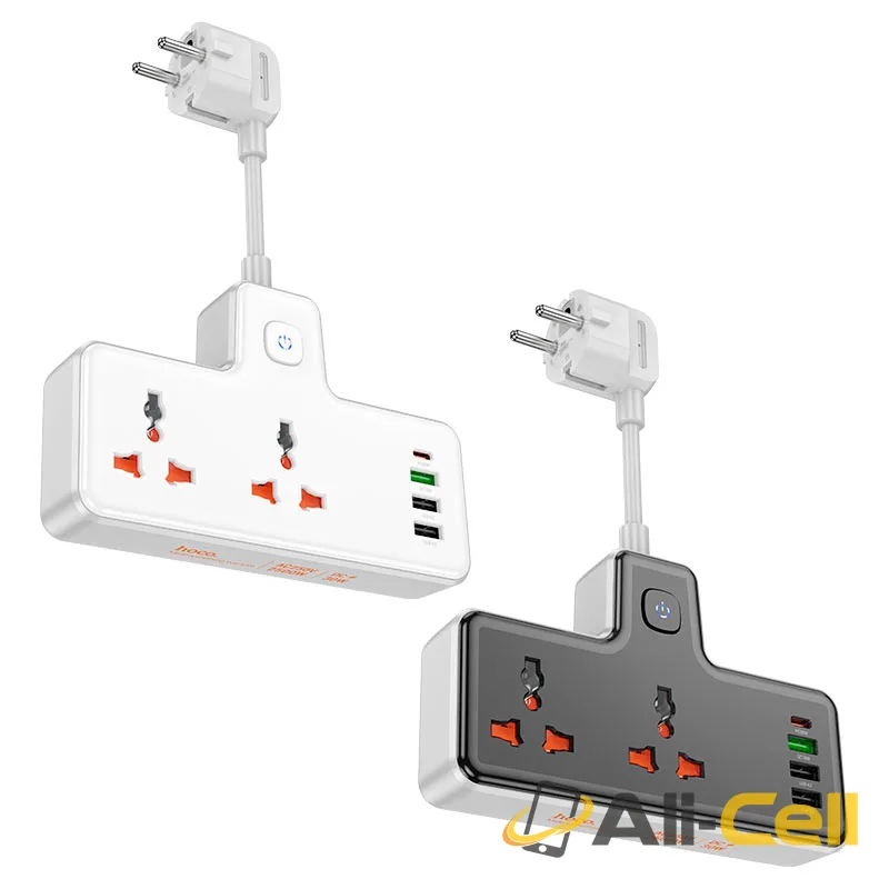 Power strip “AC12A Reise” PD30W + QC3.0 + 2 sockets EU (Ac12a White) — 5