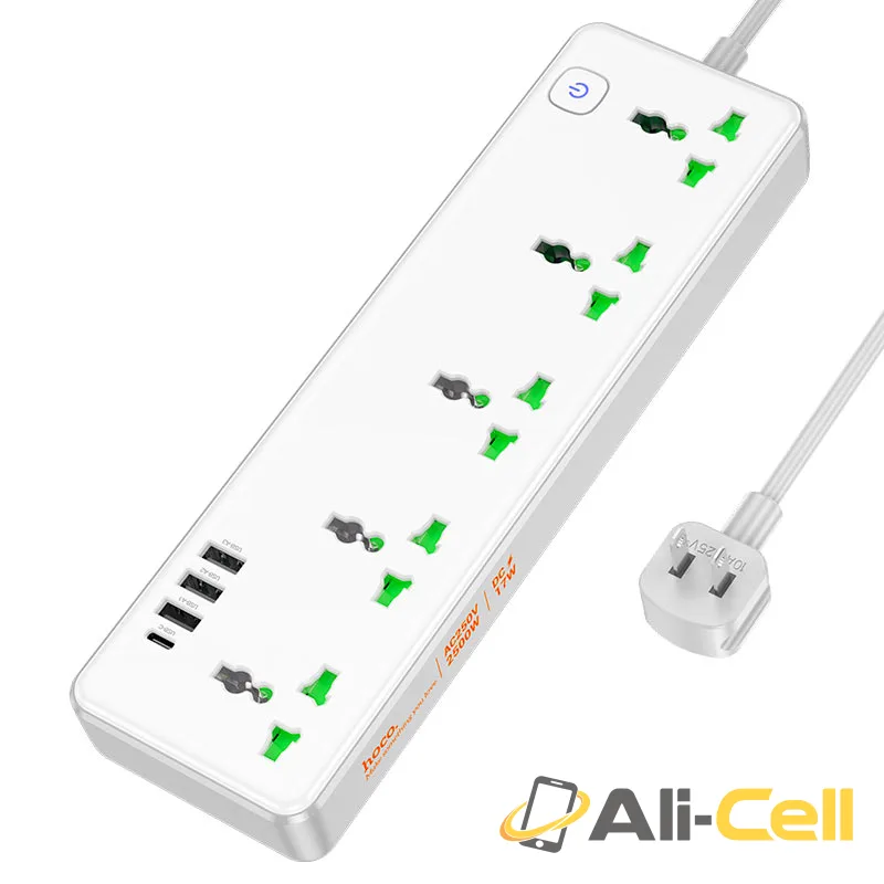 Power strip “AC13 Talento” 5 sockets US (Ac13 White)