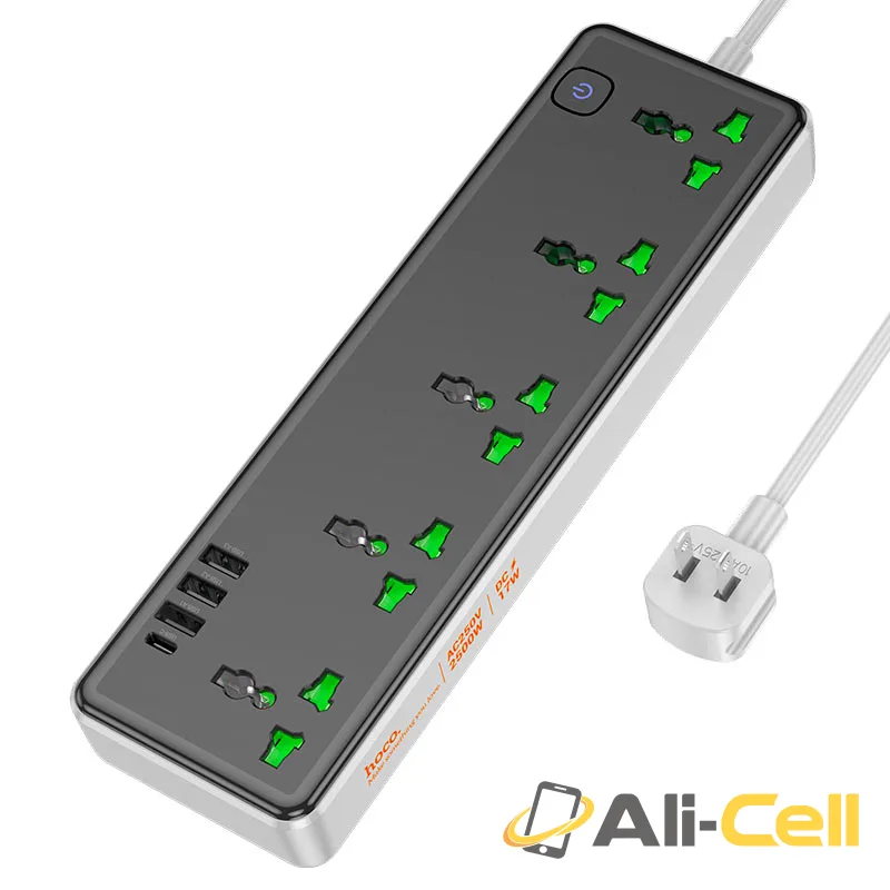 Power strip “AC13 Talento” 5 sockets US (Ac13 Black)