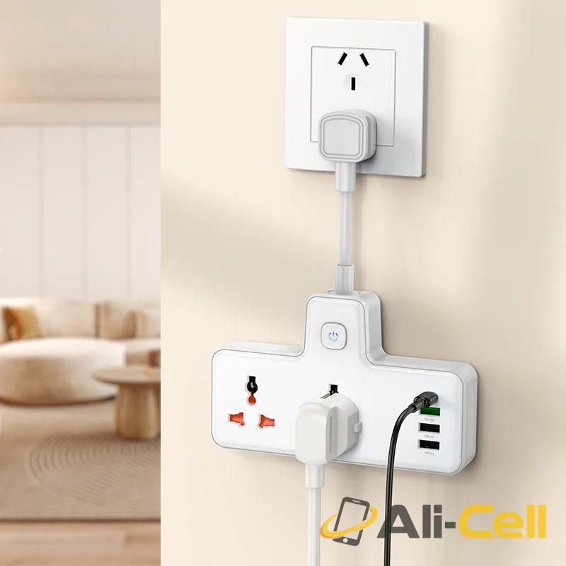 Power strip “AC12 Reise” PD30W + QC3.0 + 2 sockets US (Ac12 White) — 7
