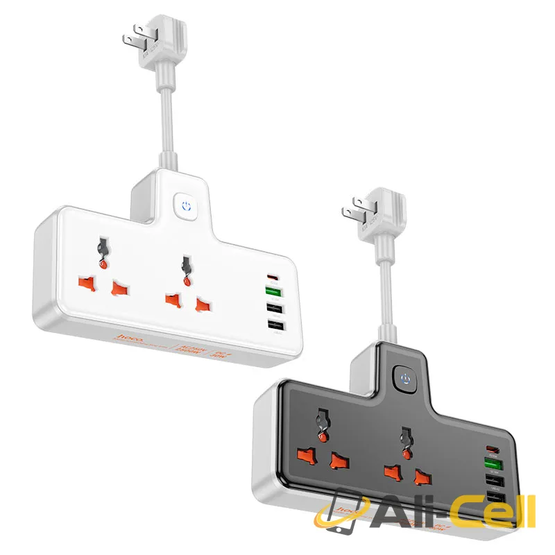Power strip “AC12 Reise” PD30W + QC3.0 + 2 sockets US (Ac12 Black) — 5