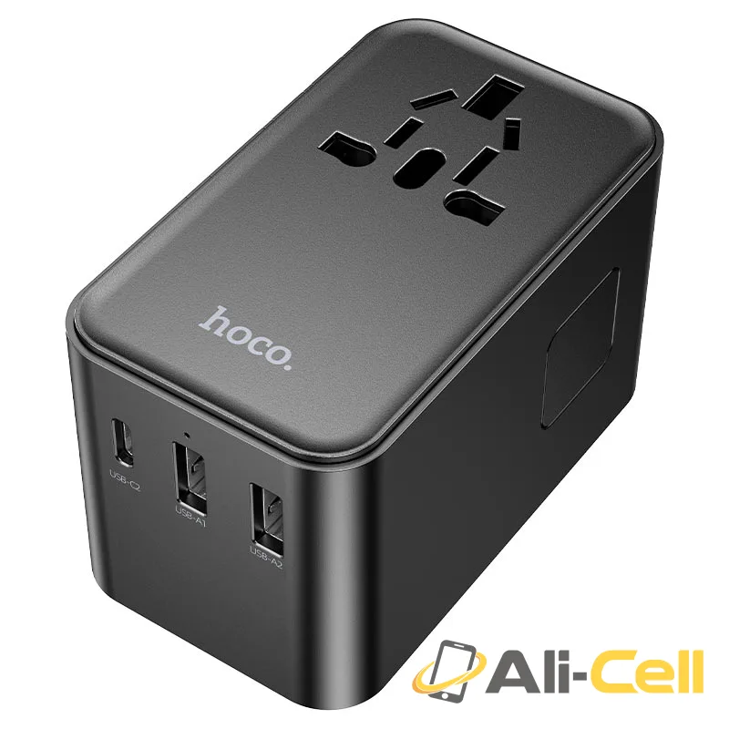 Conversion charger “AC18 Supporter” PD35W EU / US / UK / AU (Ac18 Black)