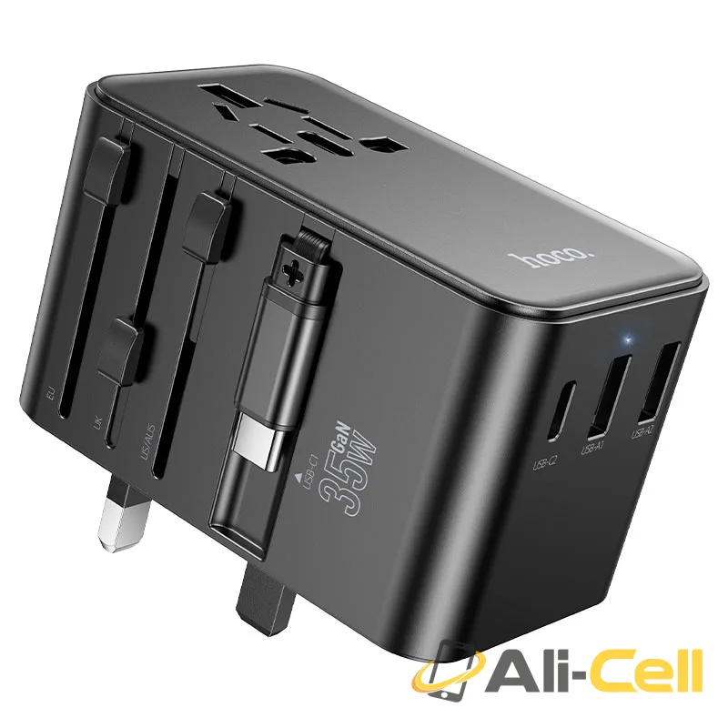 Conversion charger “AC18 Supporter” PD35W EU / US / UK / AU (Ac18 Black) — 4