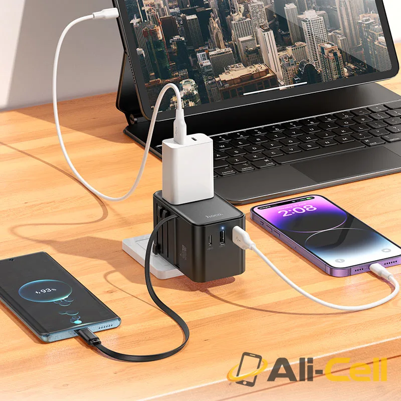 Conversion charger “AC18 Supporter” PD35W EU / US / UK / AU (Ac18 Black) — 7
