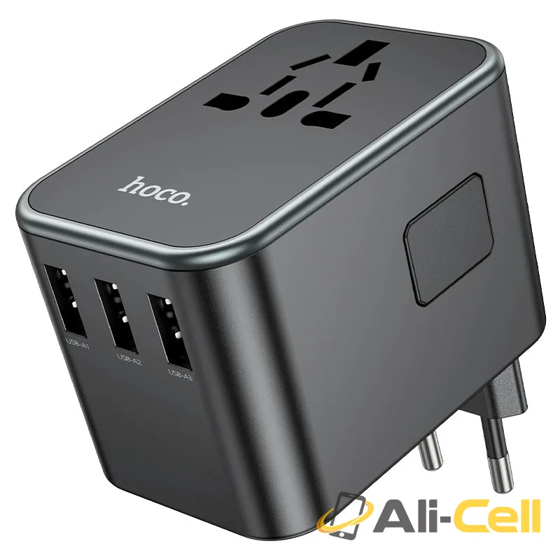 Conversion charger “AC19 Supporter” PD35W EU / US / UK / AU (Ac19 Black) — 4