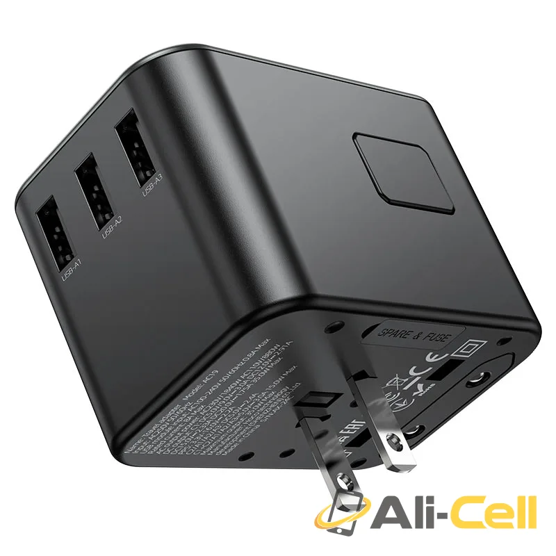Conversion charger “AC19 Supporter” PD35W EU / US / UK / AU (Ac19 Black) — 6