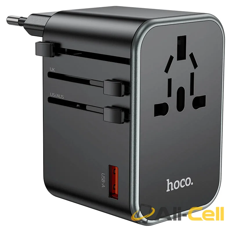 Conversion charger “AC17 Supporter” PD65W EU / US / UK / AU (Ac17 Black)