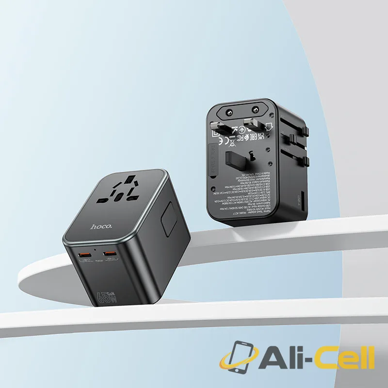 Conversion charger “AC17 Supporter” PD65W EU / US / UK / AU (Ac17 Black) — 8
