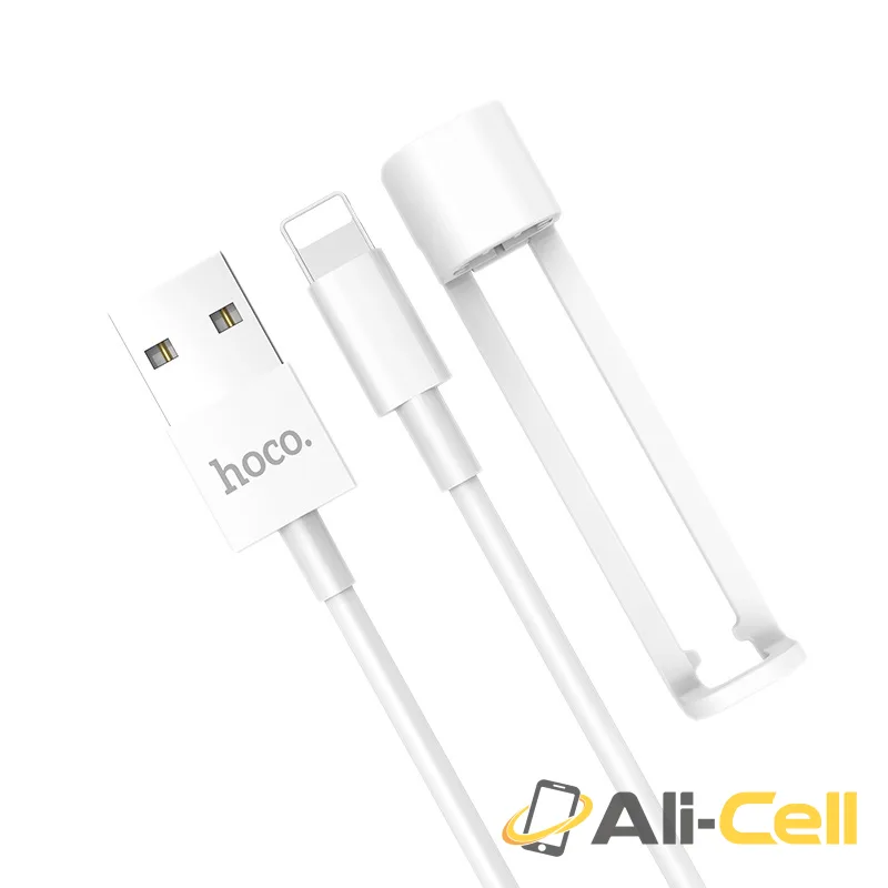 Cable USB to Lightning “X31” charging data sync with holder (1.0m) — 3