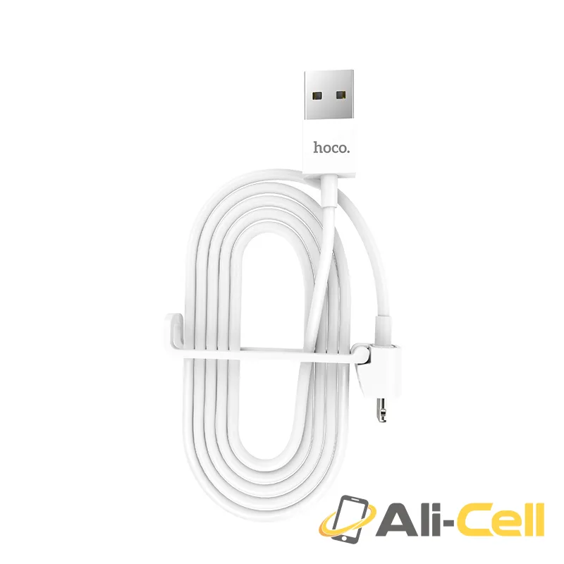 Cable USB to Lightning “X31” charging data sync with holder (1.0m) — 5