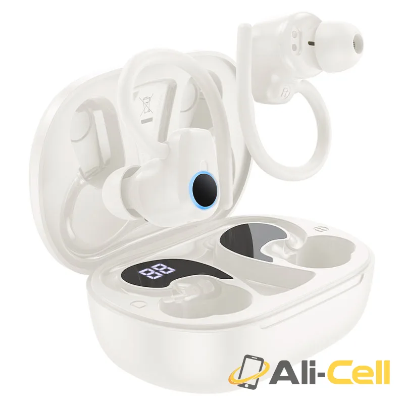 TWS headset “EQ8 Pure joy” ear-hook (Eq8 Milky White)