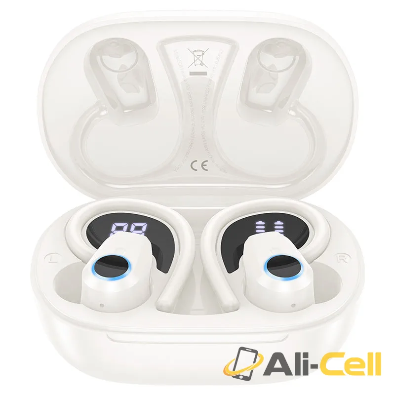 TWS headset “EQ8 Pure joy” ear-hook (Eq8 Milky White) — 3