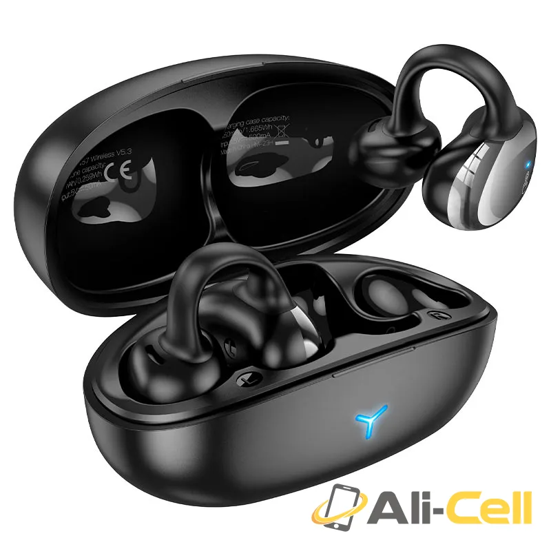 TWS headset “EW57 Auspicious” clip-on (Ew57 Galaxy Black)