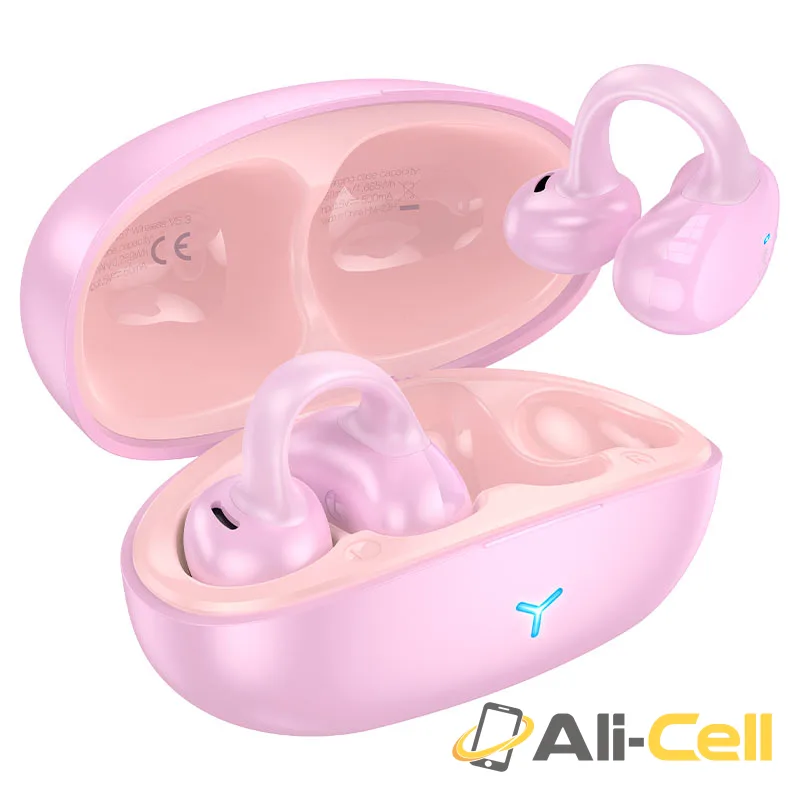 TWS headset “EW57 Auspicious” clip-on (Ew57 Pink Fluff)