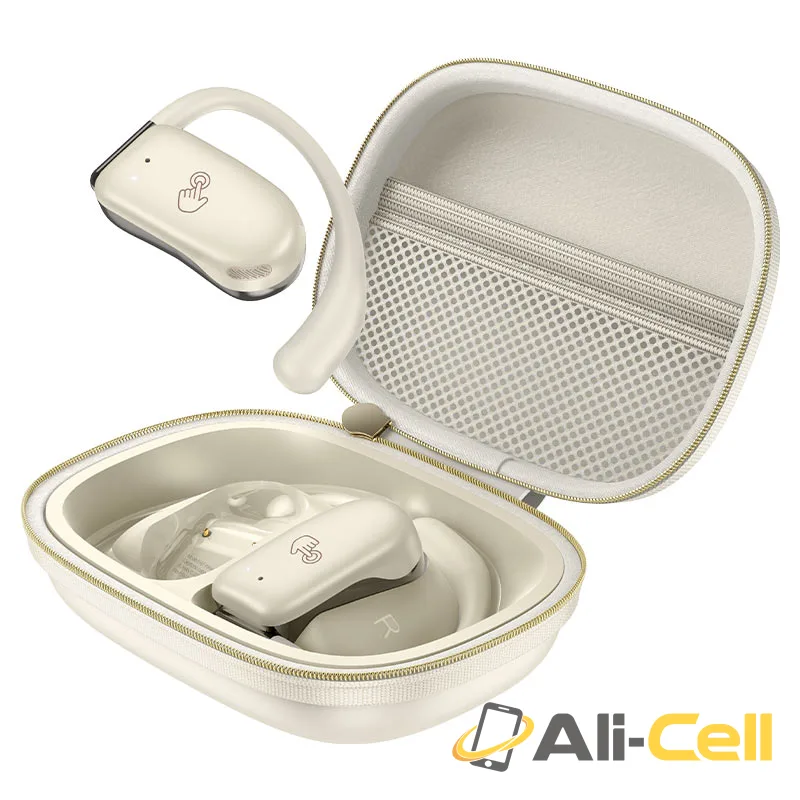 TWS headset “EA2 Graceful” OWS ear-hook (Ea2 Milky White) — 2