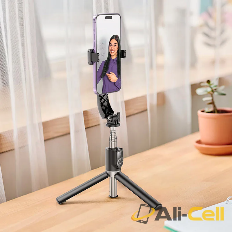 Tabletop holder “K20 Prior” for live broadcast (K20 Black) — 7