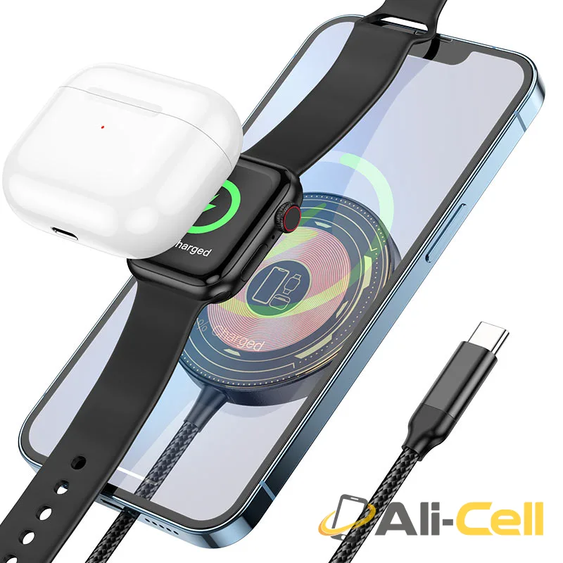Wireless charger “CW45 Discovery Edition” (Cw45 Black) — 3