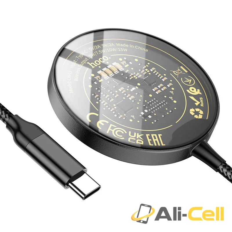 Wireless charger “CW45 Discovery Edition” (Cw45 Black) — 4