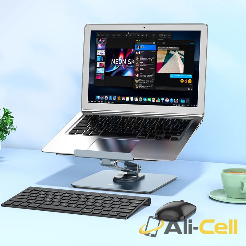 Tabletop holder “PH52 Plus Might” rotating desktop stand (Ph52 Plus Metal Grey) — 8