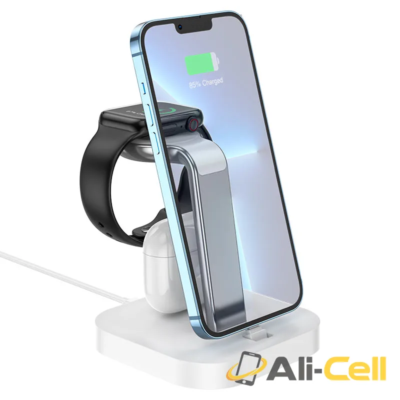 Wireless charger “CW43 Graceful” 3-in-1 (Cw43 White)