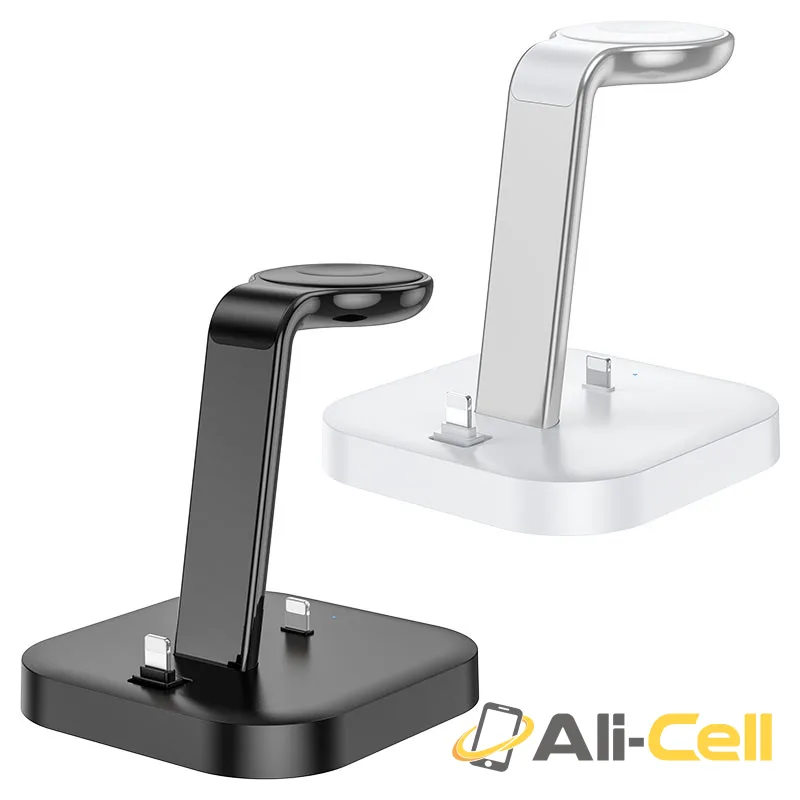 Wireless charger “CW43 Graceful” 3-in-1 (Cw43 White) — 6