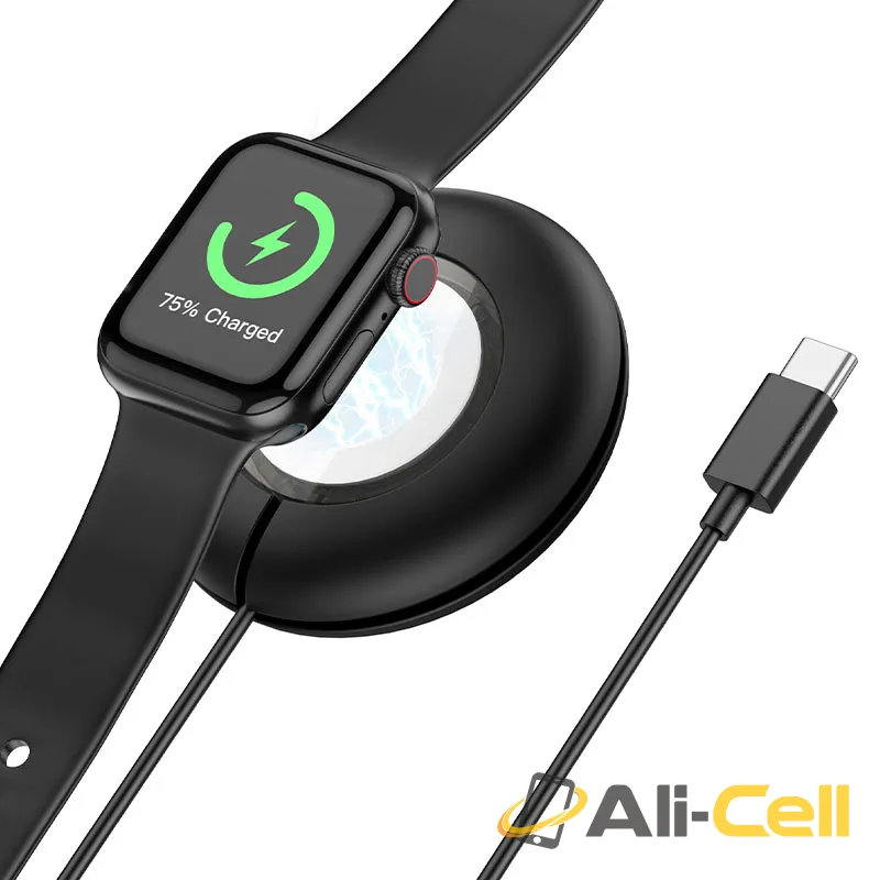 Wireless charger “CW51” for iWatch (Cw51 Black)