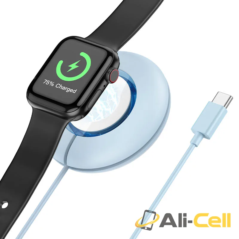 Wireless charger “CW51” for iWatch (Cw51 Blue)