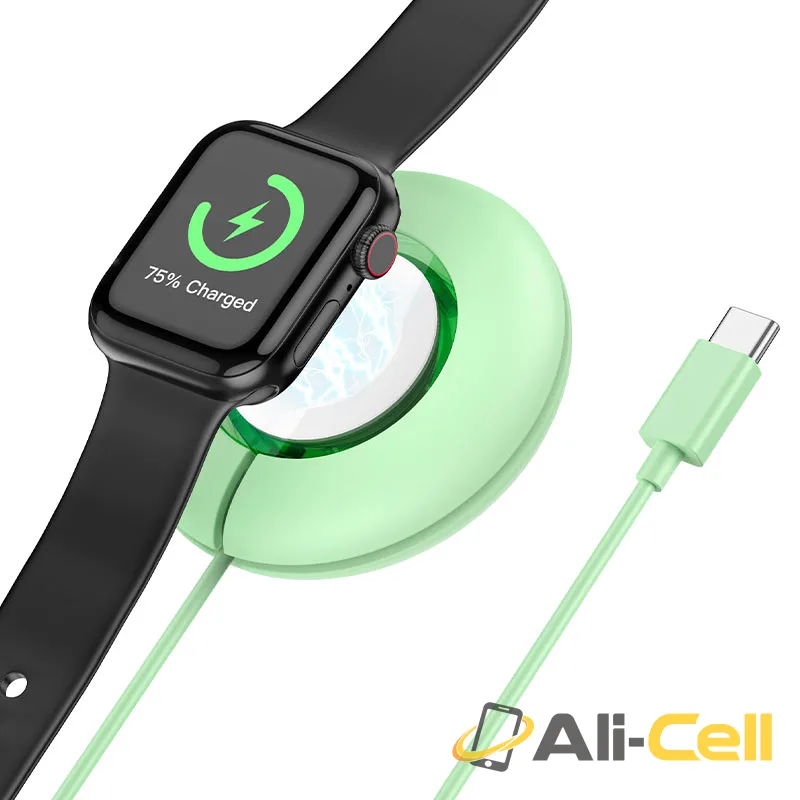 Wireless charger “CW51” for iWatch (Cw51 Green)