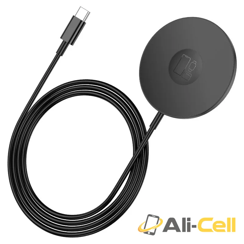 Wireless charger “CW50 Fast” 3-in-1 (Cw50 White) — 3