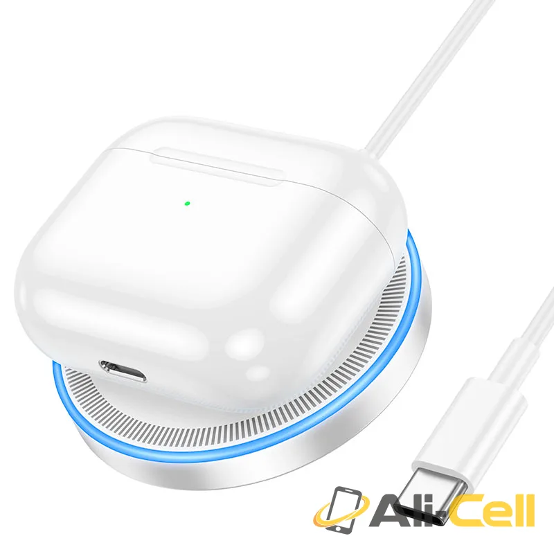 Wireless charger “CW53 Quick” (Cw53 Silver) — 5