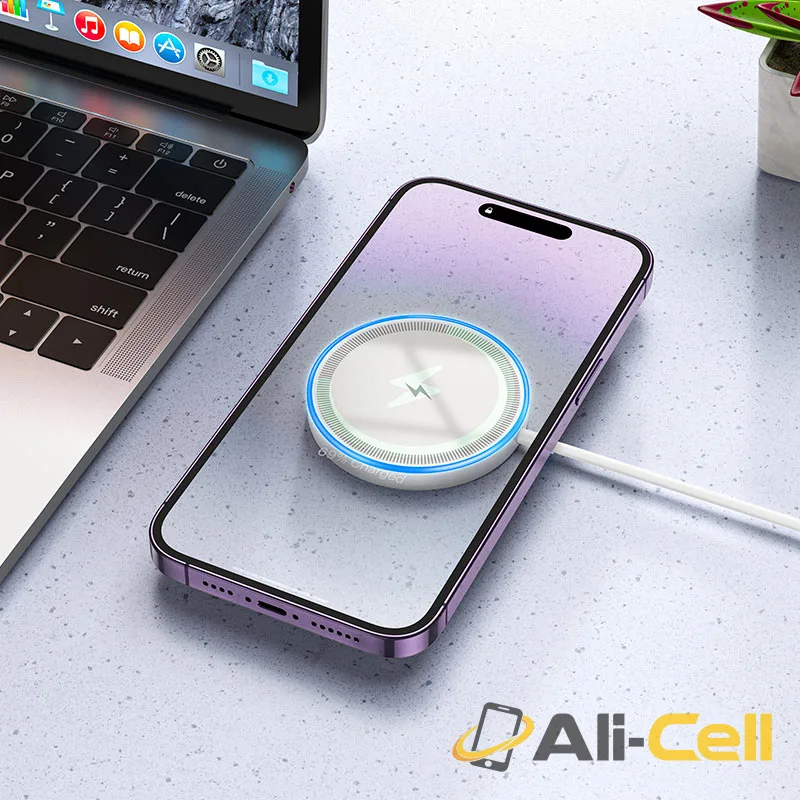 Wireless charger “CW53 Quick” (Cw53 Silver) — 7