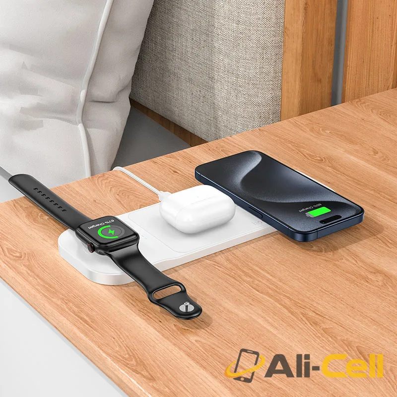 Wireless charger “CQ5 Step” 3-in-1 (Cq5 White) — 7