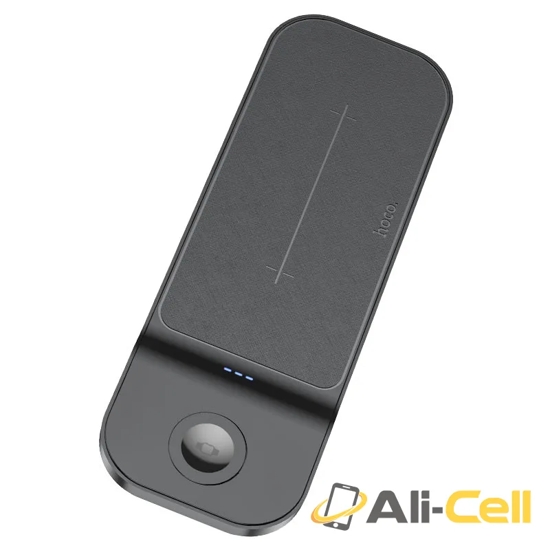 Wireless charger “CQ5 Step” 3-in-1 (Cq5 Black) — 2