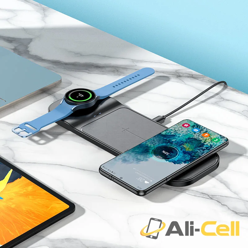 Wireless charger “CQ6 Power” 3-in-1 (Cq6 Black) — 7