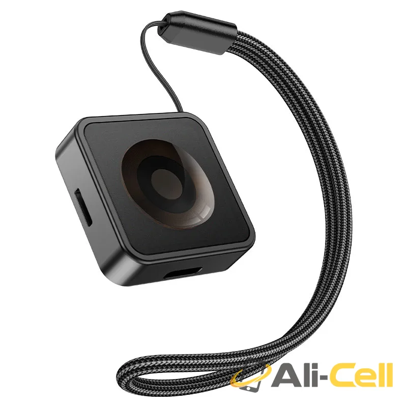 Wireless charger “CW55” for iWatch (Cw55 Black)