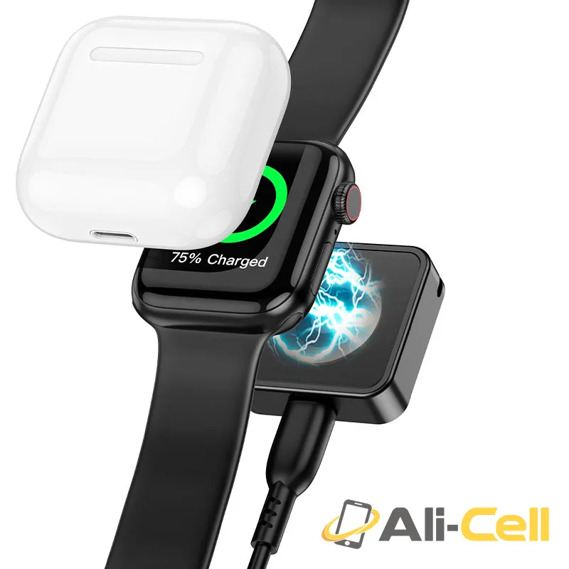 Wireless charger “CW55” for iWatch (Cw55 Silver) — 3