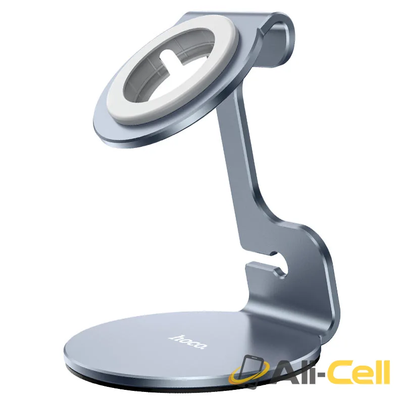 Tabletop holder “HD7 Pleasing” for wireless charger (Hd7 Metal Grey) — 2