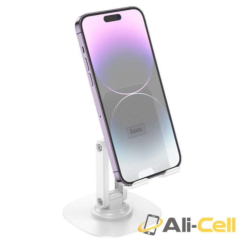 Tabletop holder “HD6 Winner” rotating desktop stand (Hd6 White)