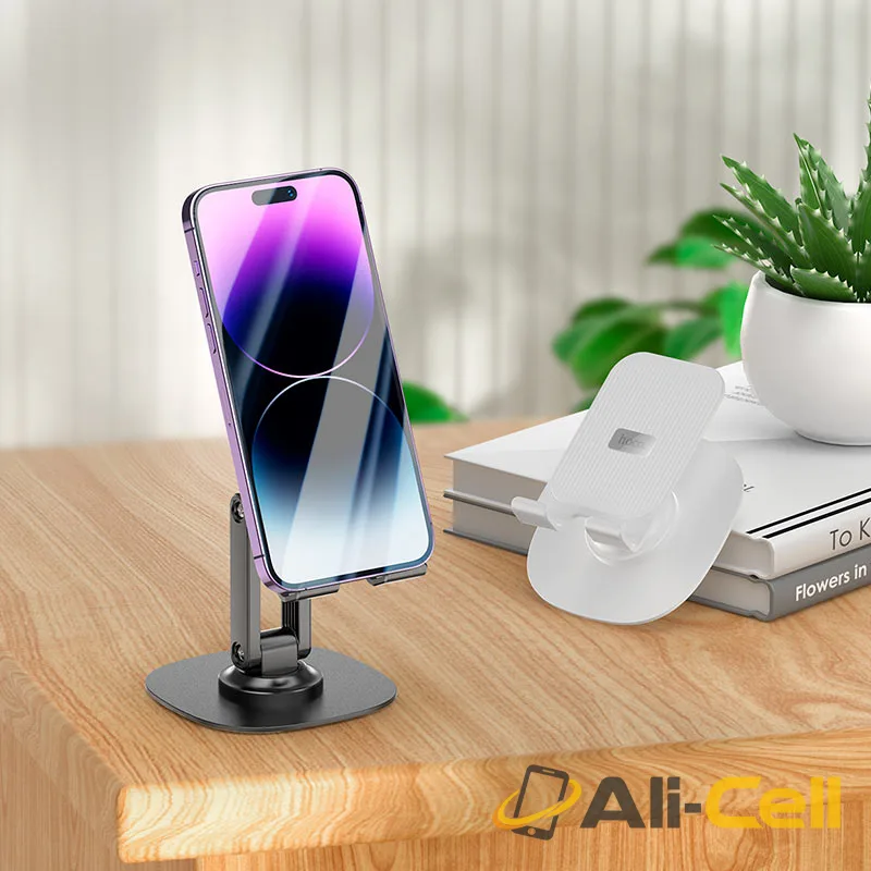 Tabletop holder “HD6 Winner” rotating desktop stand (Hd6 White) — 7