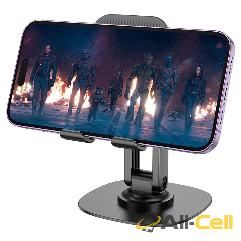Tabletop holder “HD6 Winner” rotating desktop stand (Hd6 Black) — 3