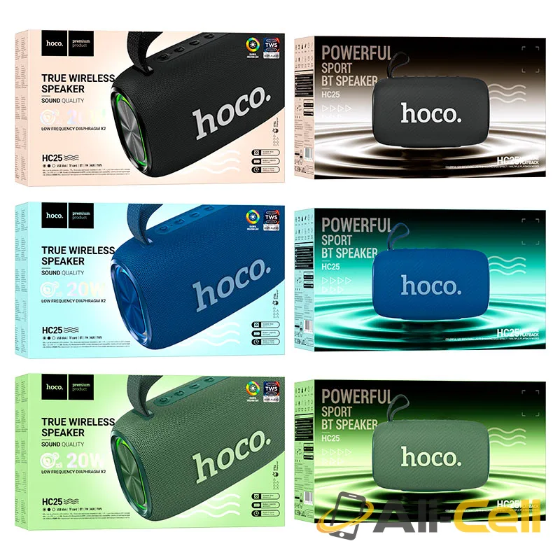 Wireless speaker “HC25 Radiant” portable loudspeaker (Hc25 Spruce Green) — 8