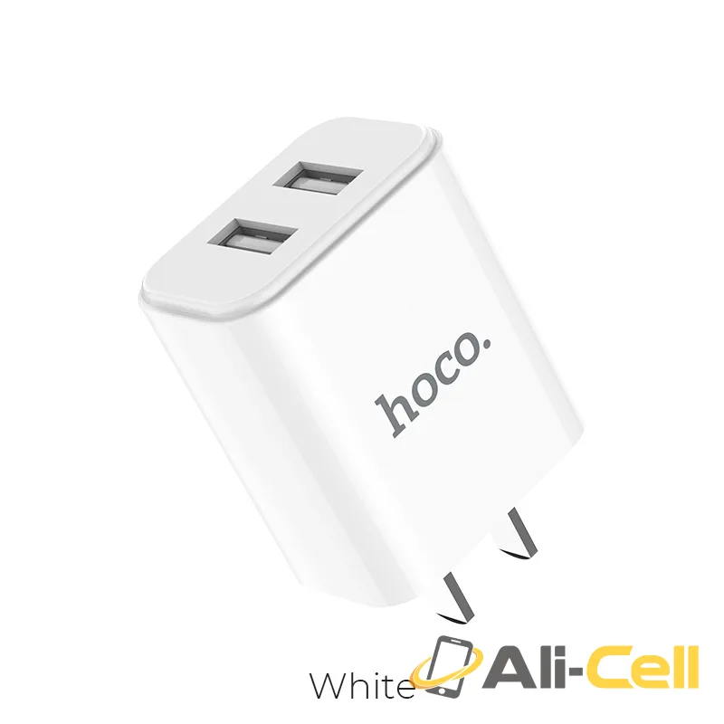 Wall charger “C62 Victoria” dual USB port 3C set with cable (CN, Single)