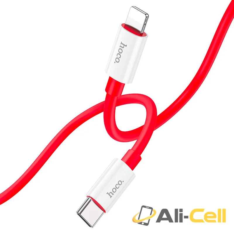 Cable Type-C to Lightning “X87 Magic” PD fast charge (X87 Pd Tc Ltn Red, 1.0m)