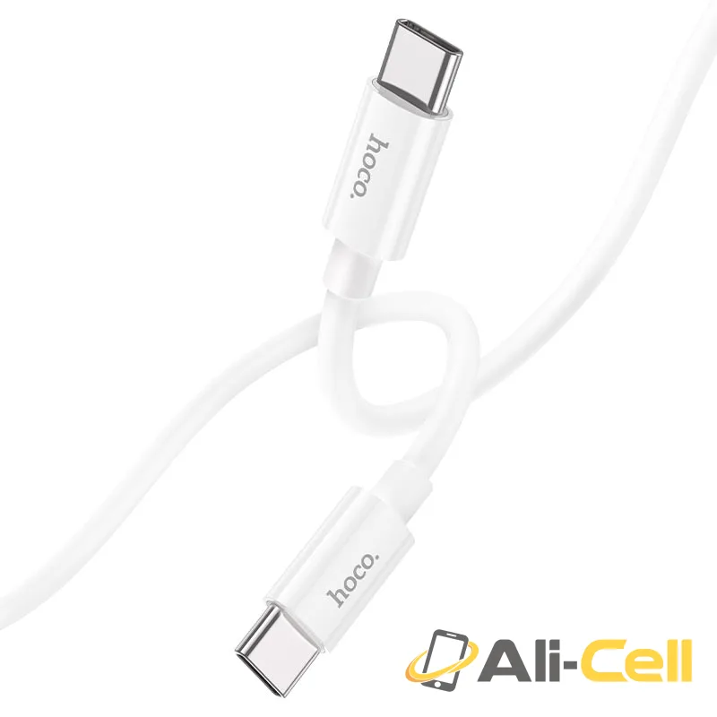 Cable Type-C to Type-C “X87 Magic” PD 60W fast charge (X87 60w Tc Tc White, 1.0m)