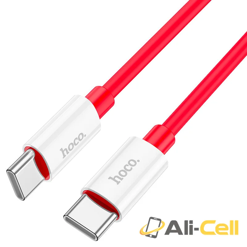 Cable Type-C to Type-C “X87 Magic” PD 60W fast charge (X87 60w Tc Tc Red, 1.0m) — 2