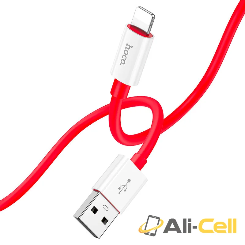 Cable USB to Lightning “X87 Magic” (X87 Usb Ltn Red, 1.0m)